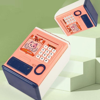 Creative Money Box ATM Machine | Password & Fingerprint Protection