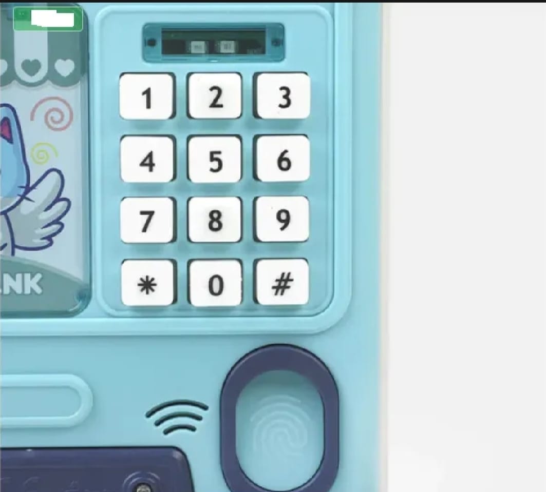Creative Money Box ATM Machine | Password & Fingerprint Protection