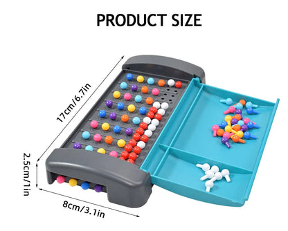 Funny Battle Code-Breaking Puzzle Game | 2-Player Educational Family Board Game for Kids & Adults