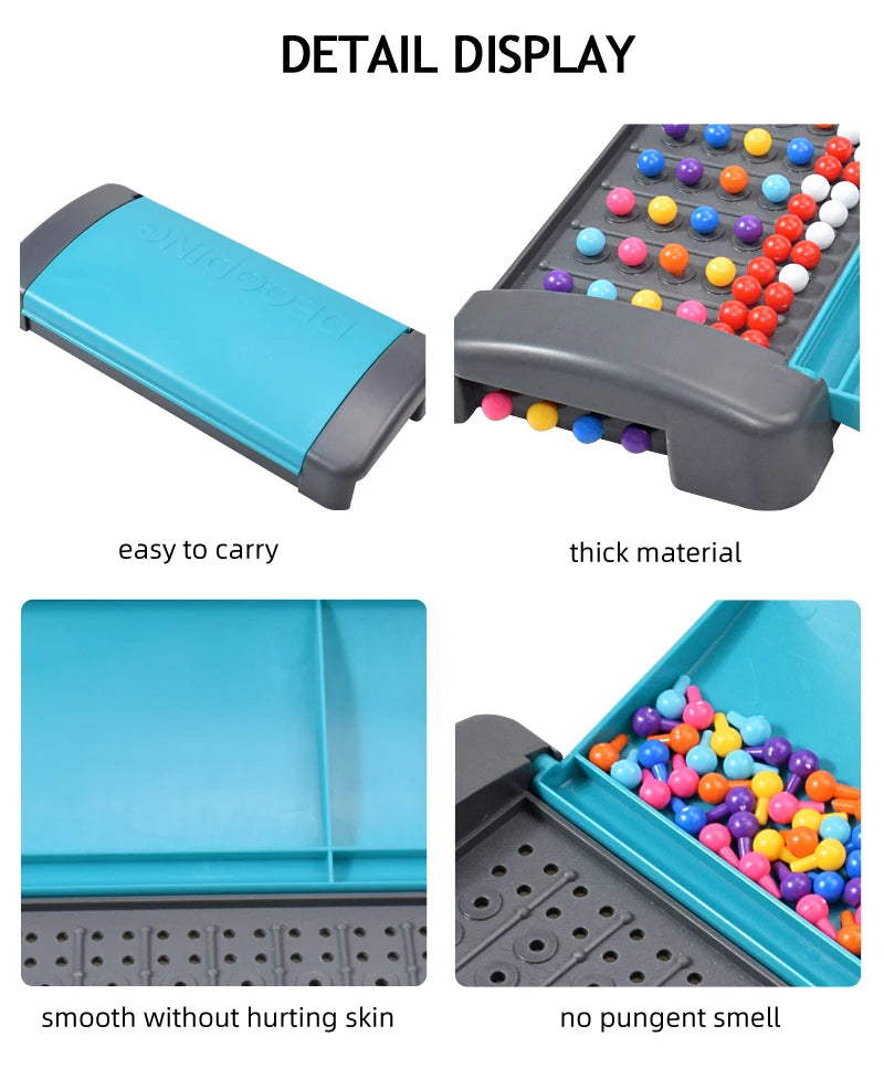 Funny Battle Code-Breaking Puzzle Game | 2-Player Educational Family Board Game for Kids & Adults