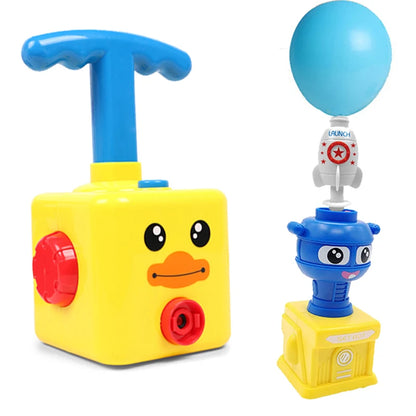 Balloon Launcher & Powered Car Toy Set for Kids air Power Balloons Car