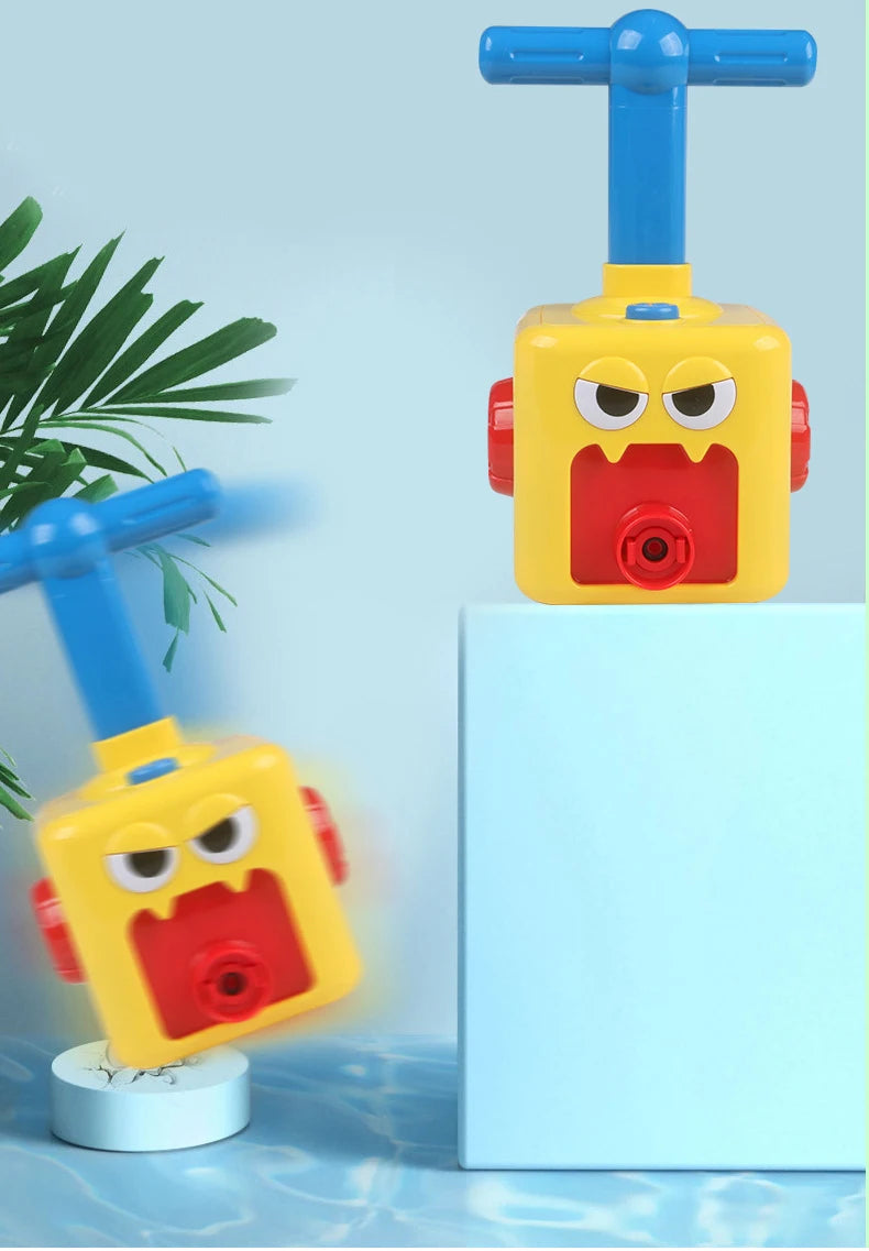 Balloon Launcher & Powered Car Toy Set for Kids air Power Balloons Car