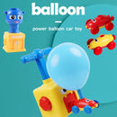 Balloon Launcher & Powered Car Toy Set for Kids air Power Balloons Car