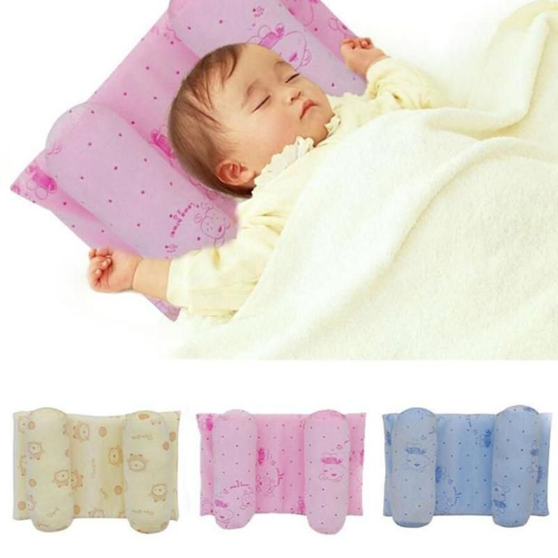 Baby Head Shaping Pillow 👶 | Adjustable Infant Support & Anti-Flat Head Cushion
