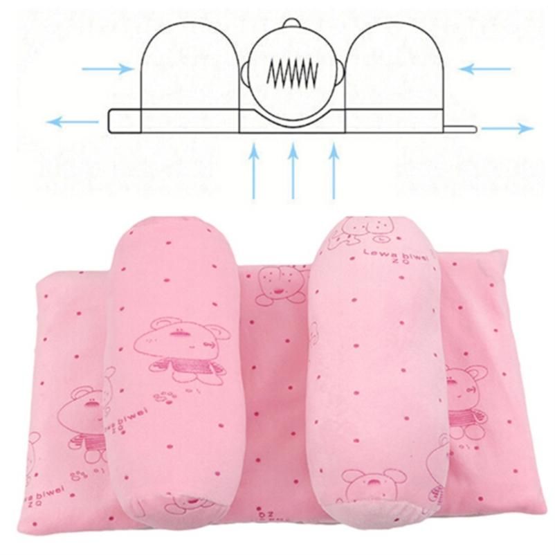 Baby Head Shaping Pillow 👶 | Adjustable Infant Support & Anti-Flat Head Cushion