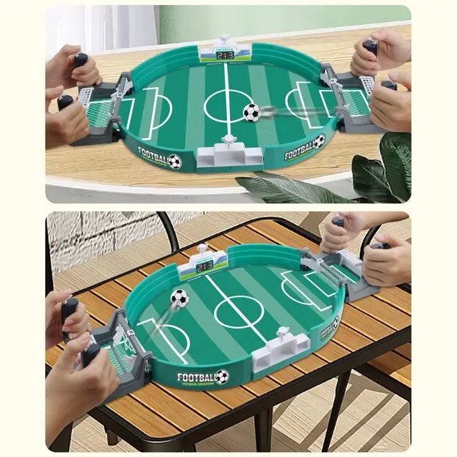 ⚽ Mini Desktop Table Football Game – 2-in-1 Foosball & Hockey 🎉